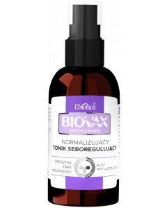 BIOVAX Sebocontrol Normalizujący tonik seboregulujący 100 ml