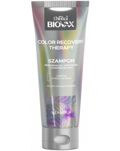 BIOVAX Recovery Color Therapy Intensywnie regenerujący szampon ochronny włosy koloryzowane 200 ml