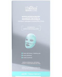 L'BIOTICA Estetic Clinic ACID Treatment Wygładzająco-normalizująca dermo maska hydrożelowa 1 szt.