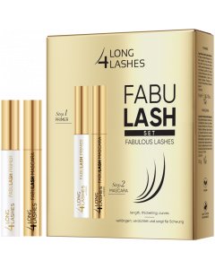 Zestaw LONG4LASHES Fabulash SET - Primer 9 ml & Mascara 10 g