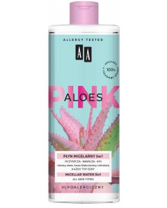 AA Aloes Pink Płyn micelarny 3w1 400 ml