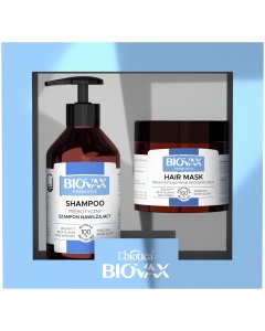 Zestaw kosmetyków BIOVAX Prebiotic Szampon, maska