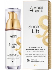 More4Care Snake Lift ujędrniający krem wygładzający pod oczy i na powieki 35 ml