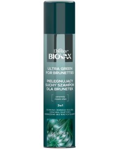BIOVAX Glamour Ultra Green for Brunettes suchy szampon 200 ml