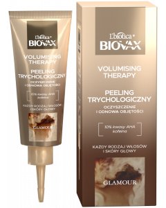 BIOVAX Glamour Volumising Therapy Trychologiczny peeling do skóry głowy 100 ml