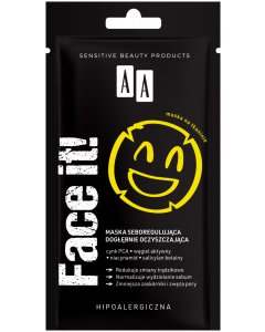 AA Face It! Maska seboregulująca dogłębnie oczyszczająca 18 ml