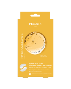 L'BIOTICA PGA Hydro Fusion Hydrożelowe płatki pod oczy z witaminą C 2 szt.