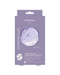 L'BIOTICA PGA Hydro Fusion Hydrożelowe płatki pod oczy z peptydami 2 szt.