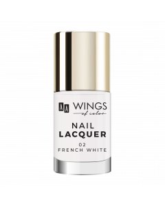 AA WINGS OF COLOR Nail Lacquer Lakier do paznokci 02 French White 10 ml