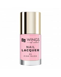 AA WINGS OF COLOR Nail Lacquer Lakier do paznokci 05 Pink Nude 10 ml