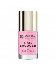 AA WINGS OF COLOR Nail Lacquer Lakier do paznokci 06 Cool Pink 10 ml
