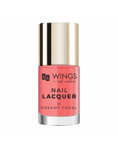 AA WINGS OF COLOR Nail Lacquer Lakier do paznokci 11 Dreamy Coral 10 ml