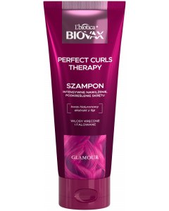 BIOVAX Glamour Perfect Curls Therapy intensywnie nawilżający szampon 200 ml