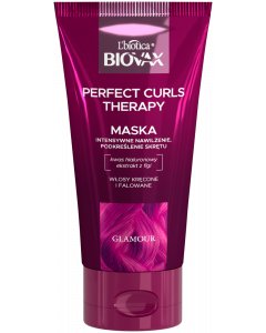 BIOVAX Glamour  Perfect Curls Therapy intensywnie nawilżająca maska 150 ml