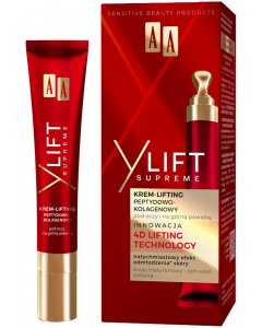 AA Y Lift Supreme Krem-lifting pepetydowo-kolagenowy pod oczy i na górną powiekę 15 ml