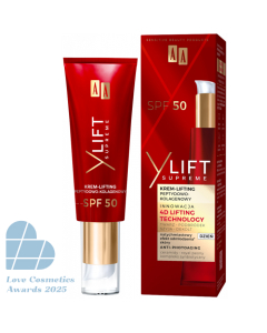AA Y Lift Supreme Krem-lifting peptydowo-kolagenowy anti-photoaging SPF 50 50 ml
