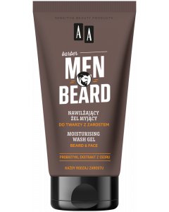 AA MEN Beard Nawilżający żel myjący do twarzy z zarostem 150 ml
