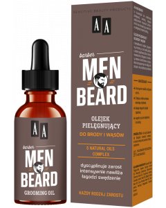 AA MEN Beard Olejek pielęgnujący do brody i wąsów 30 ml