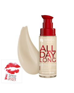AA Wings of Color All Day Long Długotrwały podkład 503 Light Beige 30 ml