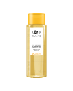 AA LAAB Tetra-C Yuzu Rozświetlający płyn micelarny do demakijażu 400 ml