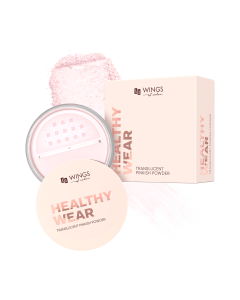 AA Wings Of Color Healthy Wear Sypki puder wygładzający 01 Pinkish 8 g