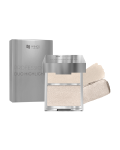 AA Wings Of Color Professional Duo Highlighter Rozświetlacz do twarzy 2w1 01 Sunlit Glow 3 g + 4 g