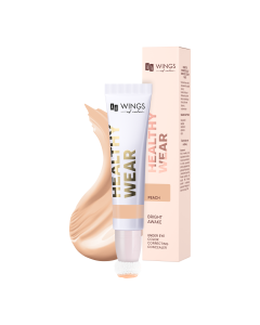 AA Wings Of Color Healthy Wear Bright Awake Korektor rozjaśniający cienie pod oczami Peach 13 ml