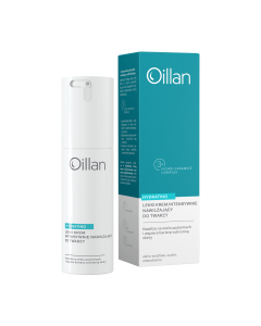 Oillan Hydrating Lekki krem nawilżający do twarzy dla skóry suchej, wrażliwej i odwodnionej 50 ml