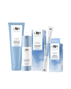 Zestaw AA LAAB Milky Waterfall Hydration  żel + krem-serum + eyecare duo