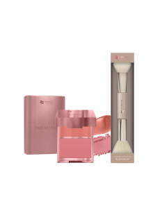 Zestaw AA Wings of Color Duo Blush róż 02 + pędzel do różu