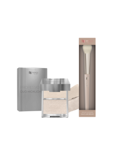 Zestaw AA Wings of Color Duo Highligter + pędzel do rozświetlacza i pudru