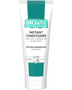 BIOVAX Odżywka ekspresowa 7w1 do włosów słabych i wypadających 200 ml