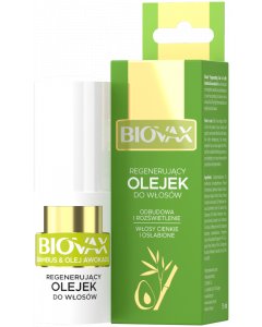 BIOVAX Olejek do włosów Bambus & Olej Avocado 15 ml