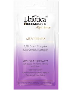 L'BIOTICA Dermomask Night Active Mezoterapia 12 ml