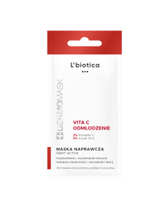 L'BIOTICA Dermomask Night Active Vita C+ Odmładzanie 12 ml