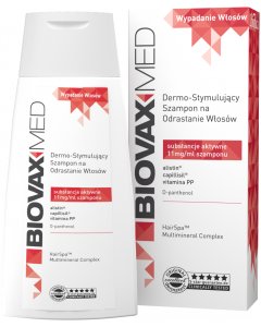 BIOVAXMED Dermo-Stymulujący szampon na odrastanie włosów 200 ml