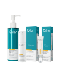 Zestaw Oillan Repair emulsja + krem do twarzy + krem pod oczy