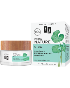 AA ENJOY NATURE Nawilżający krem regenerujący na dzień i noc 50 ml