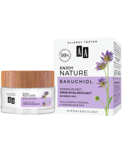 AA ENJOY NATURE normalizujący krem wygładzający na dzień i noc 50 ml
