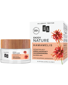 AA ENJOY NATURE Wzmacniający krem łagodzący zaczerwienienia na dzień i noc 50 ml