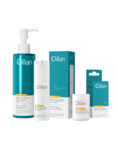 Zestaw Oillan Repair emulsja + krem + maska do ust
