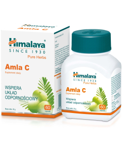 Himalaya AMLA C, Wspiera układ odpornościowy, suplement diety 60 kapsułek