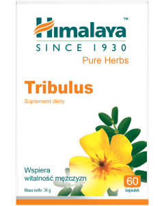 Himalaya Tribulus - wspiera męską witalność 60 szt.