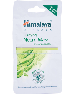 Himalaya Oczyszczająca maska do twarzy z NEEM 2x7,5ml