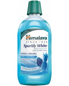 Himalaya Sparkly White Wybielający płyn do płukania jamy ustnej 450 ml