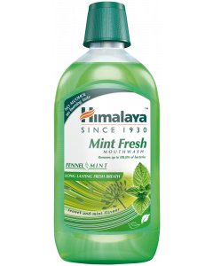 Himalaya Mint Fresh Odświeżający płyn do płukania jamy ustnej 450 ml