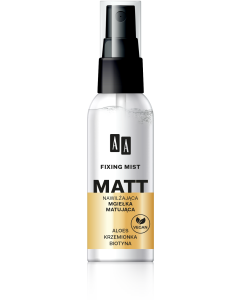 AA Fixing Mist MATT Nawilżająca Mgiełka Matująca Aloes Krzemionka 50 ml