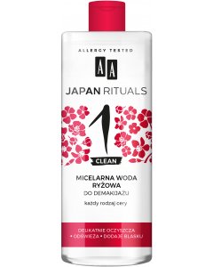 AA JAPAN RITUALS Micelarna woda ryżowa 400 ml