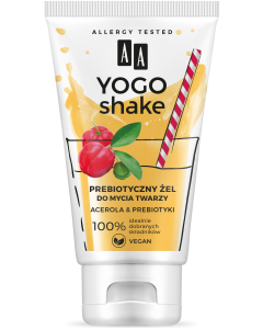 AA YOGO SHAKE Prebiotyczny żel do mycia twarzy 150 ml