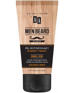 AA MEN BEARD Żel oczyszczający do brody i twarzy 150 ml
